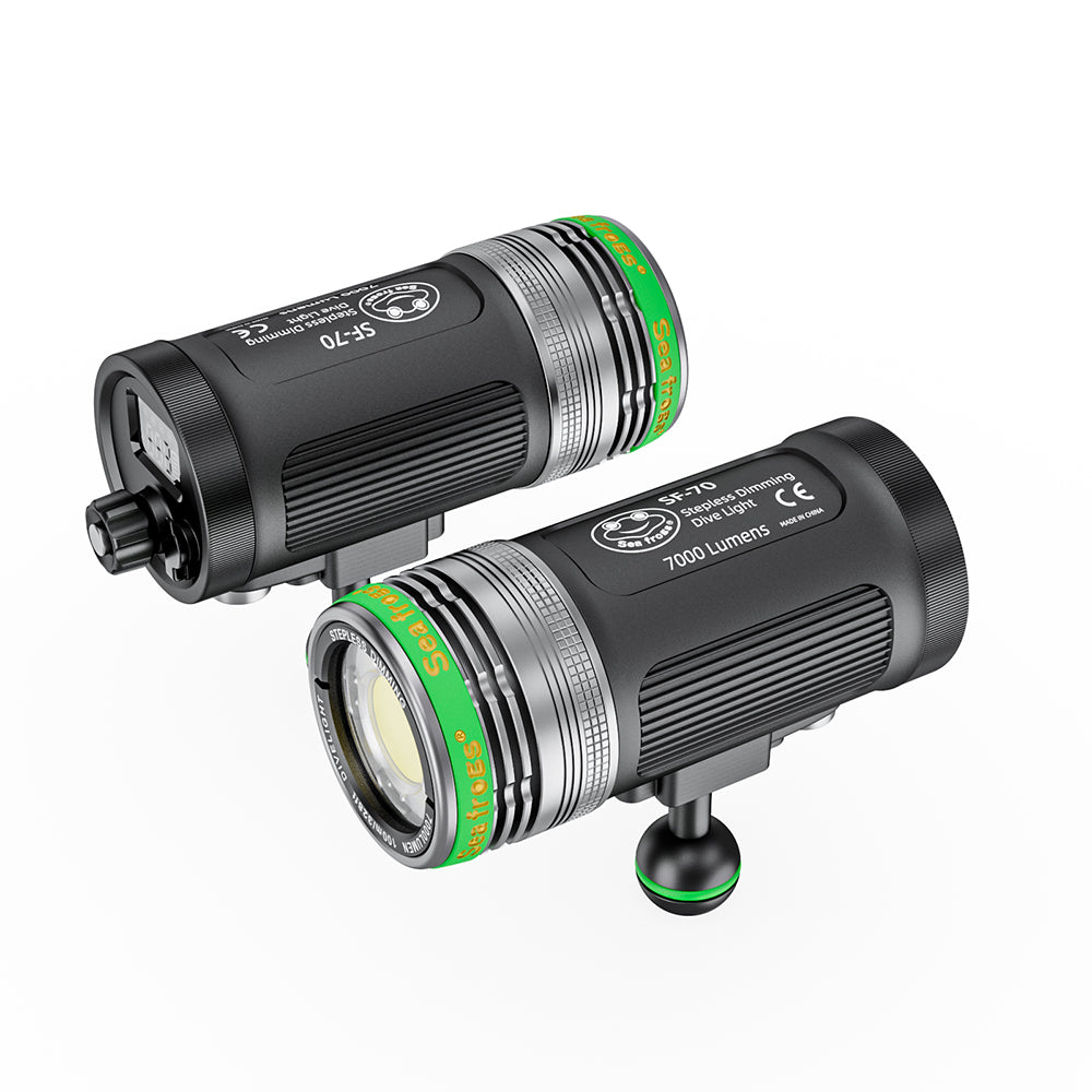 カーペンター シーフロッグ 70Z SeaFrog 70Z Carpenter Sea frogs SF-70 Underwater Video Light 7000 LUMEN – Seafrogs