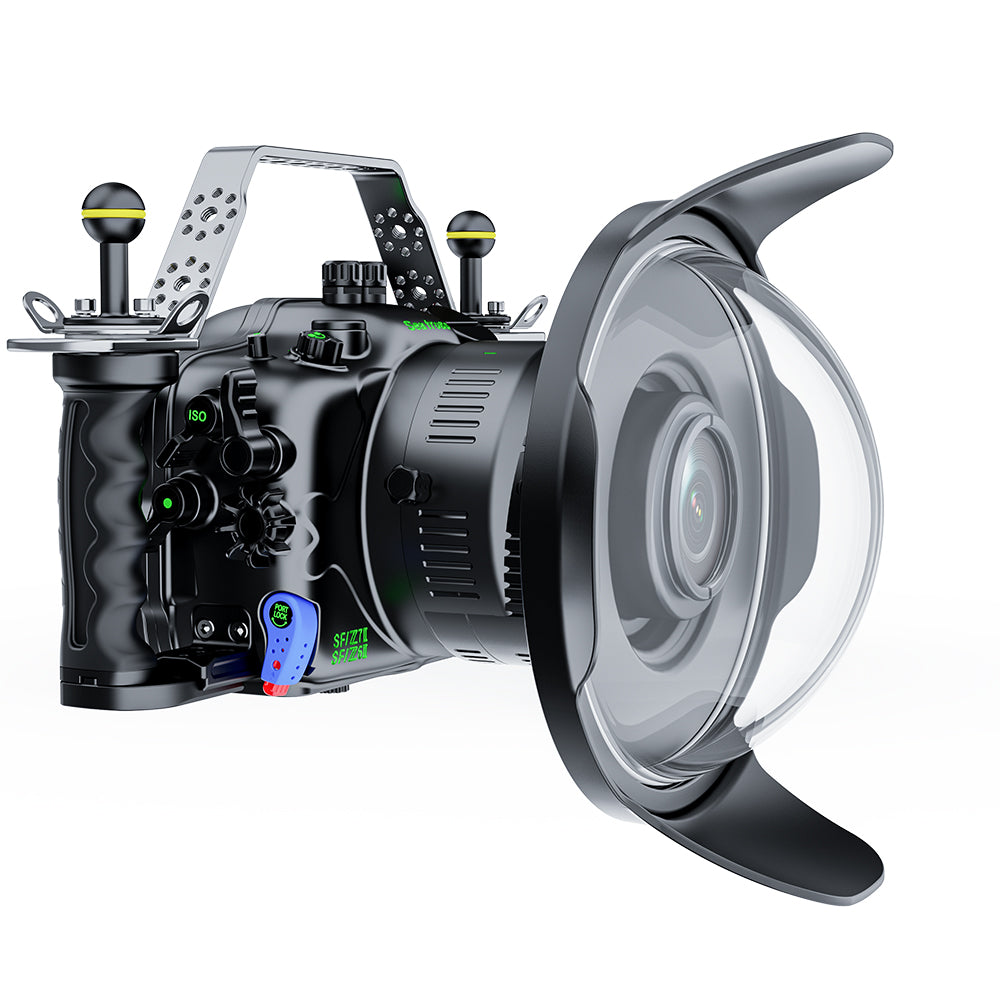 Sea frogs 100M/328ft aluminum underwater housing for Nikon Z7 II