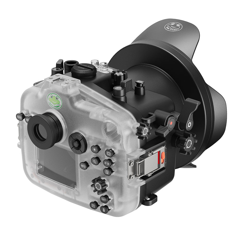 SEAFROGS Underwater Camera Housing For Canon EOS R6 II With Flat Port