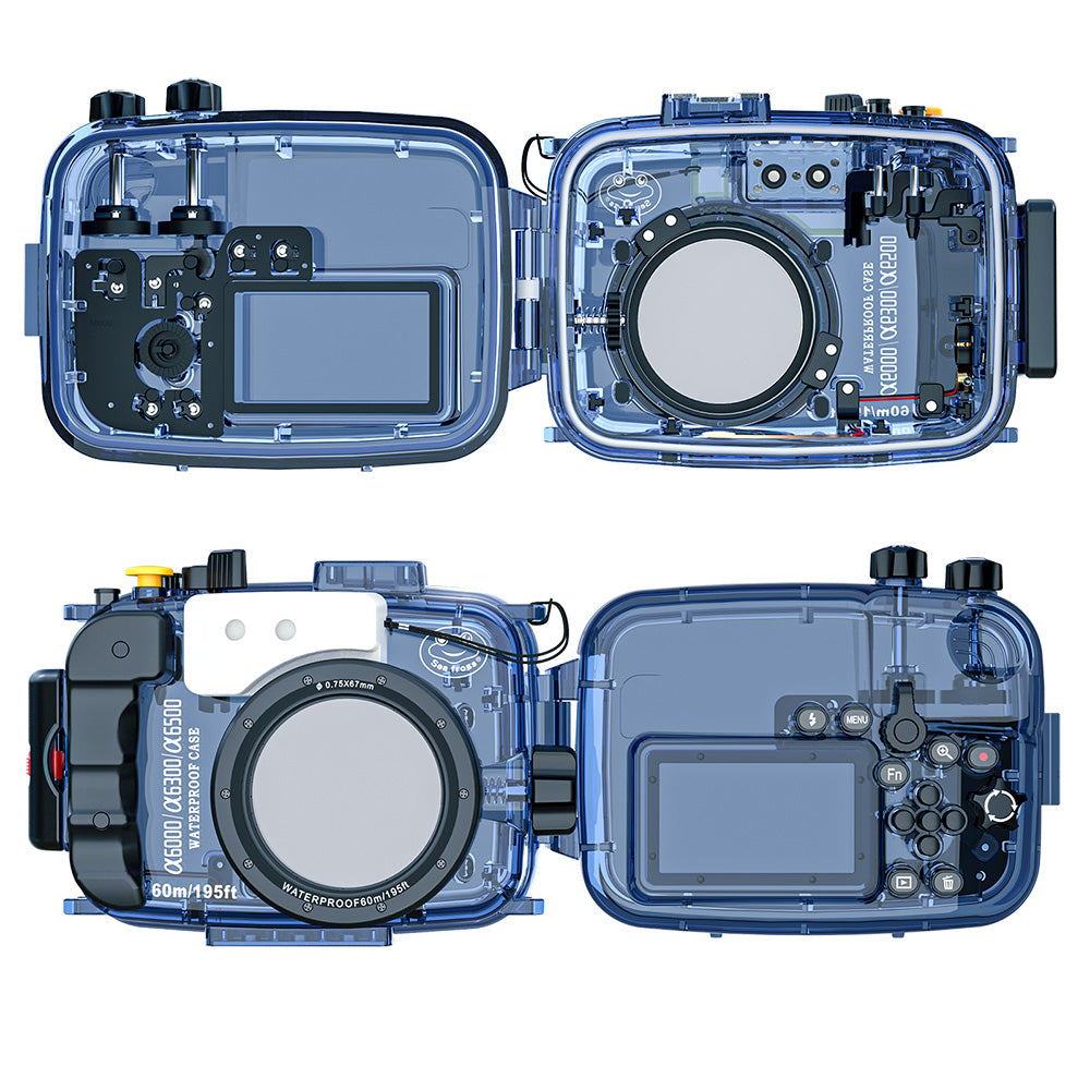 Sea Frogs Diving Camera Housing For Sony a6500/a6300/a6000 – Seafrogs
