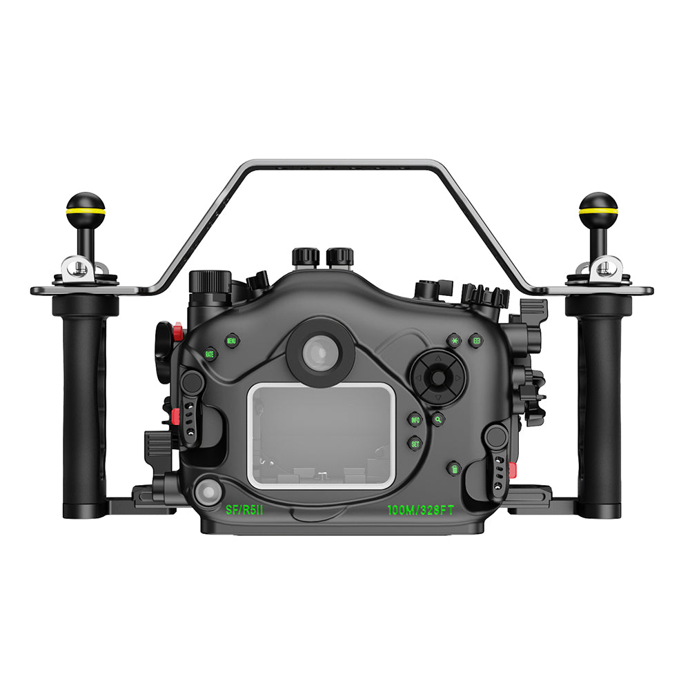 Sea Frogs Camera Waterproof Housing with Macro Port For Canon EOS R5 II