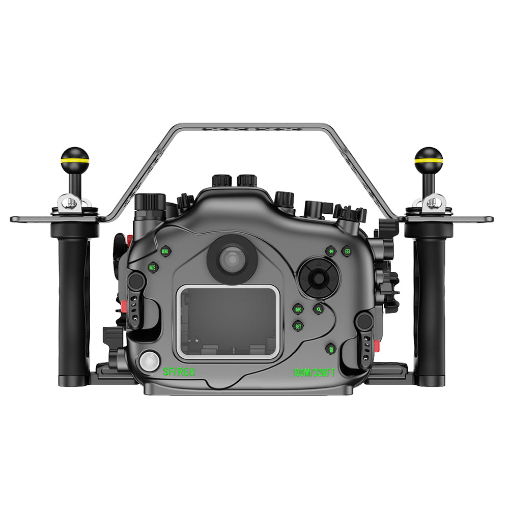Sea Frogs Underwater Waterproof Camera Housing with Macro Port For Canon EOS R6 II