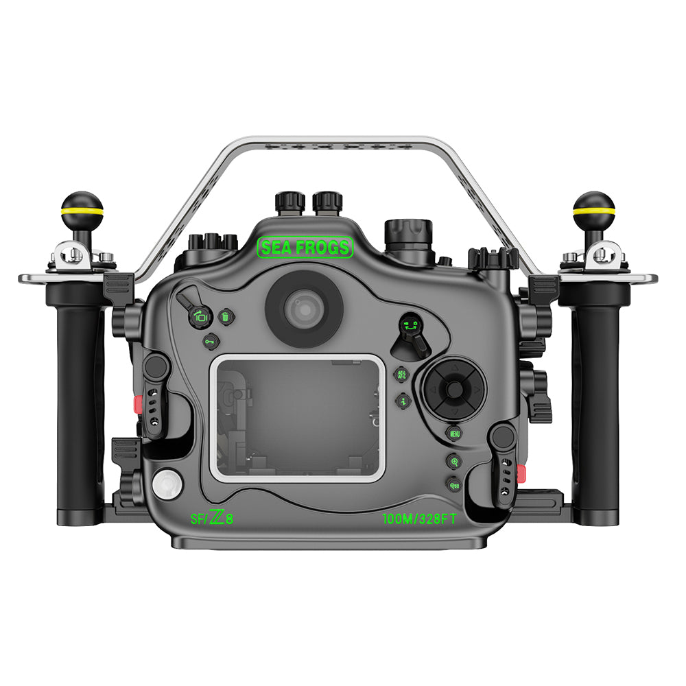 Sea Frogs Underwater Waterproof Camera Housing with Macro Port For Nikon Z8