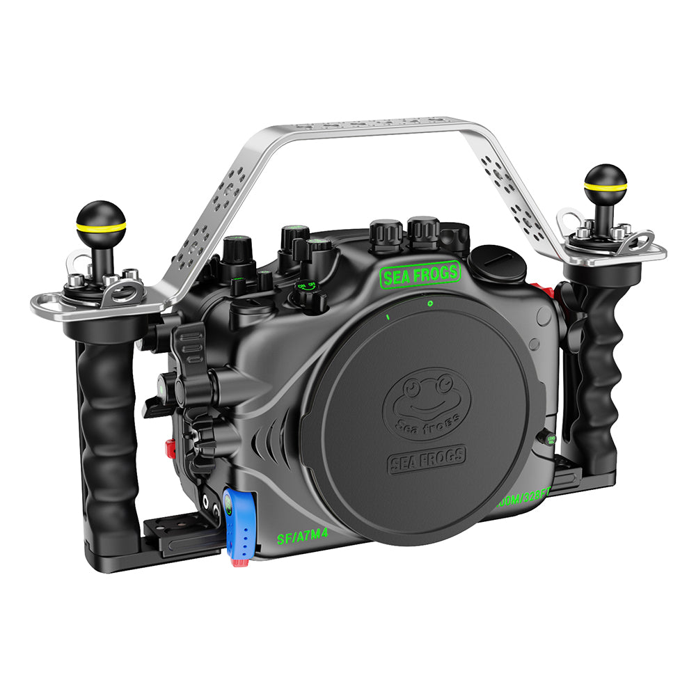 Sea frogs A7M4 Aluminum Underwater Housing with Macro Port For Sony A7M4