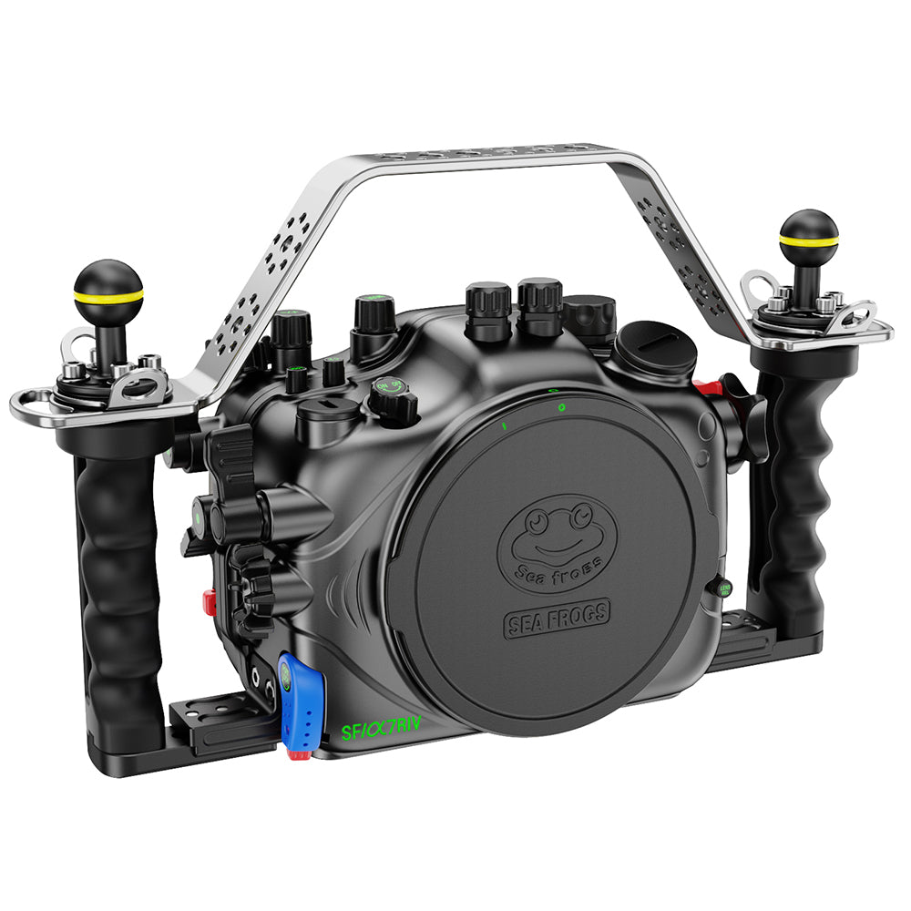 Sea Frogs A7R IV Aluminum Alloy Camera Underwater Housing with Macro Port For Sony A7R IV