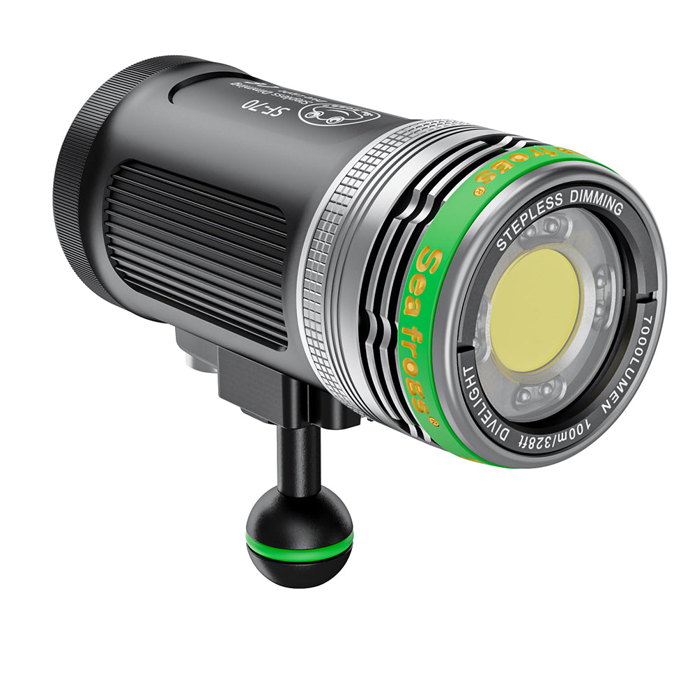 Sea frogs SF-70 Underwater Video Light 7000 LUMEN – Seafrogs