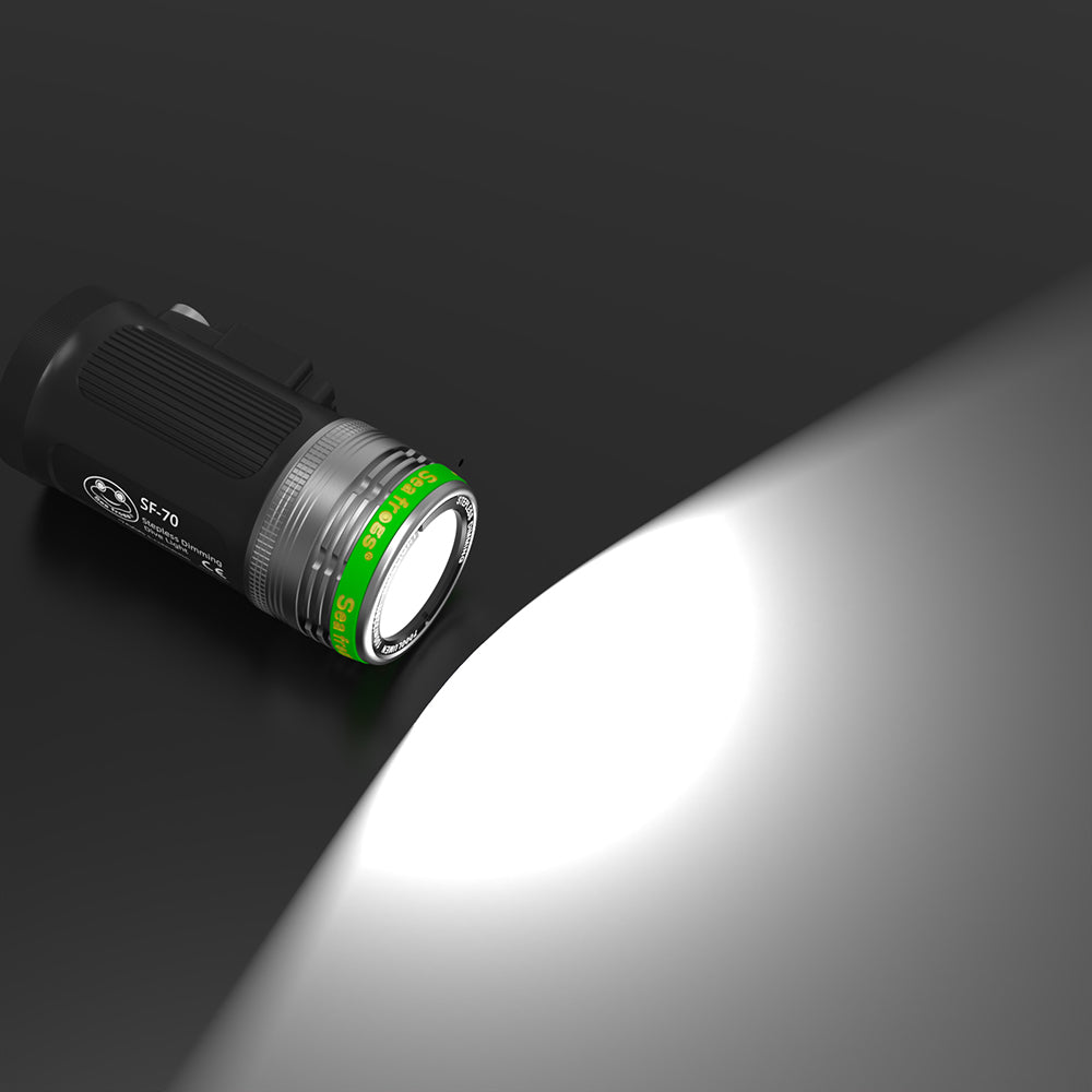 Sea frogs SF-70 Underwater Video Light 7000 LUMEN – Seafrogs