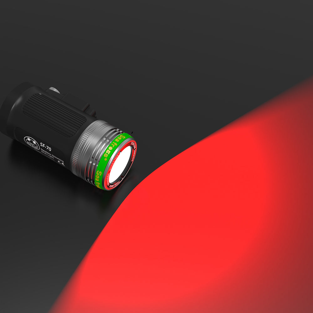 Sea frogs SF-70 Underwater Video Light 7000 LUMEN – Seafrogs