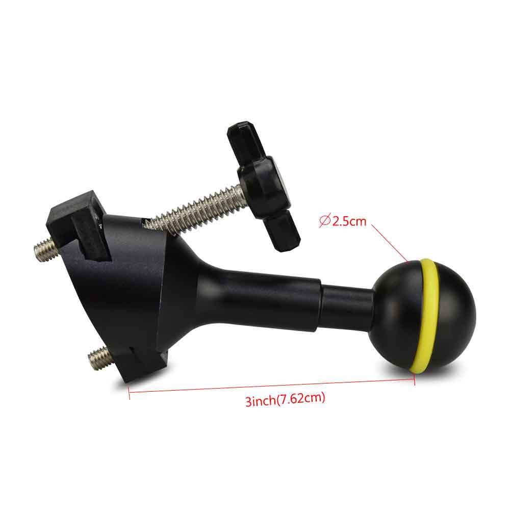 Sea frogs BH-9 Base Adaptor for Diving Photography Anti Corrosion Aluminum Alloy Underwater Diving Camera Accessories