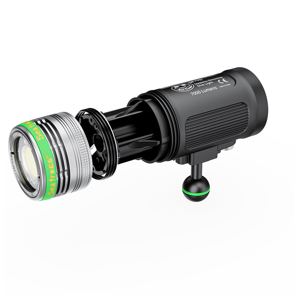 Sea frogs SF-70 Underwater Video Light 7000 LUMEN – Seafrogs