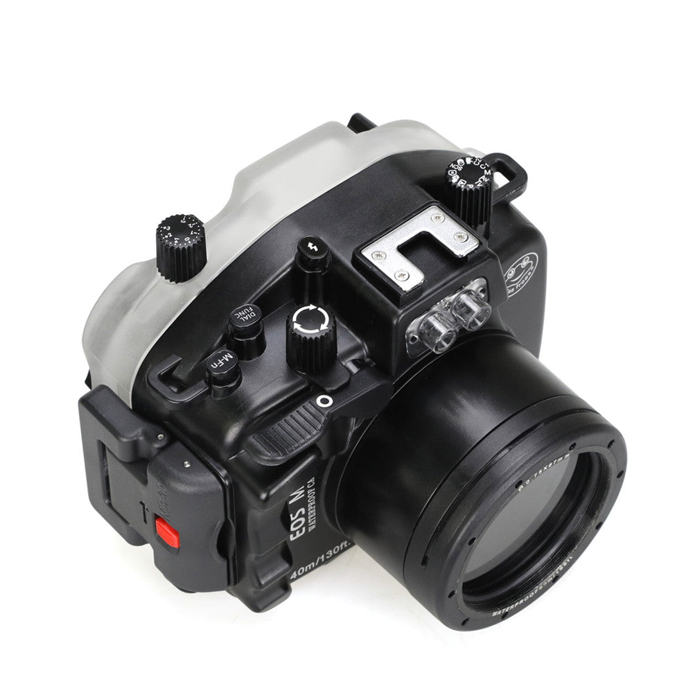 SEAFROGS Underwater Camera Housing For Canon EOS M5 With Flat Port