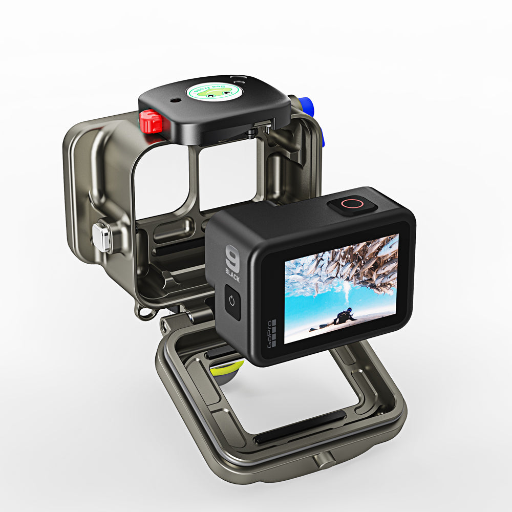 SF15001 Sea Frogs  200M Underwater Action Camera Housing For Gopro 13/12/11/10/9