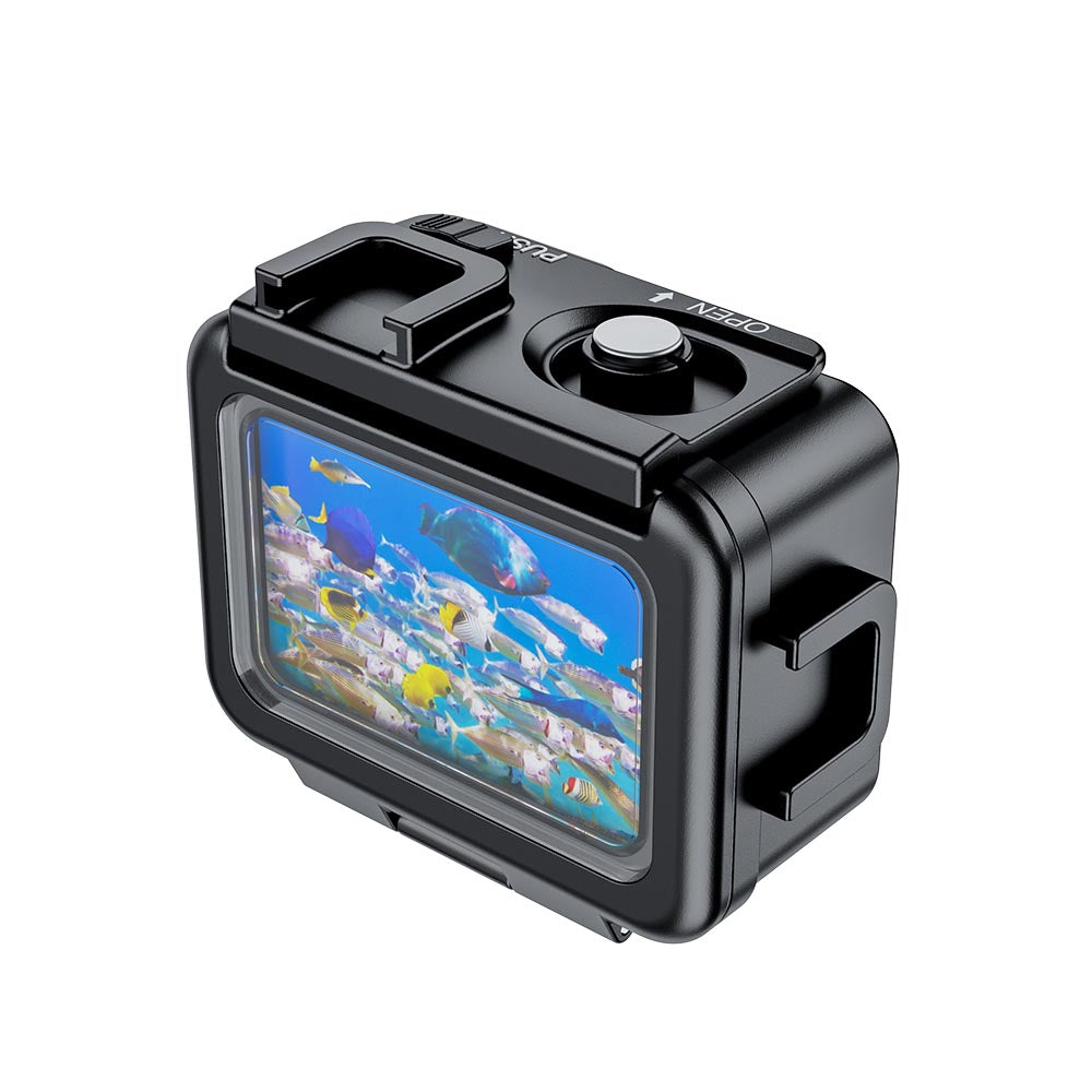 SF15003 Sea frogs Underwater 60m/195ft Aluminum Alloy Action Camera Housing For Gopro 12/11/10/9