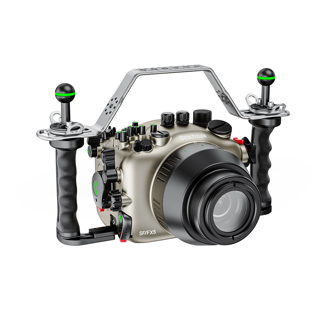 Sea frogs Aluminum Underwater Housing with Macro Port For Sony FX5