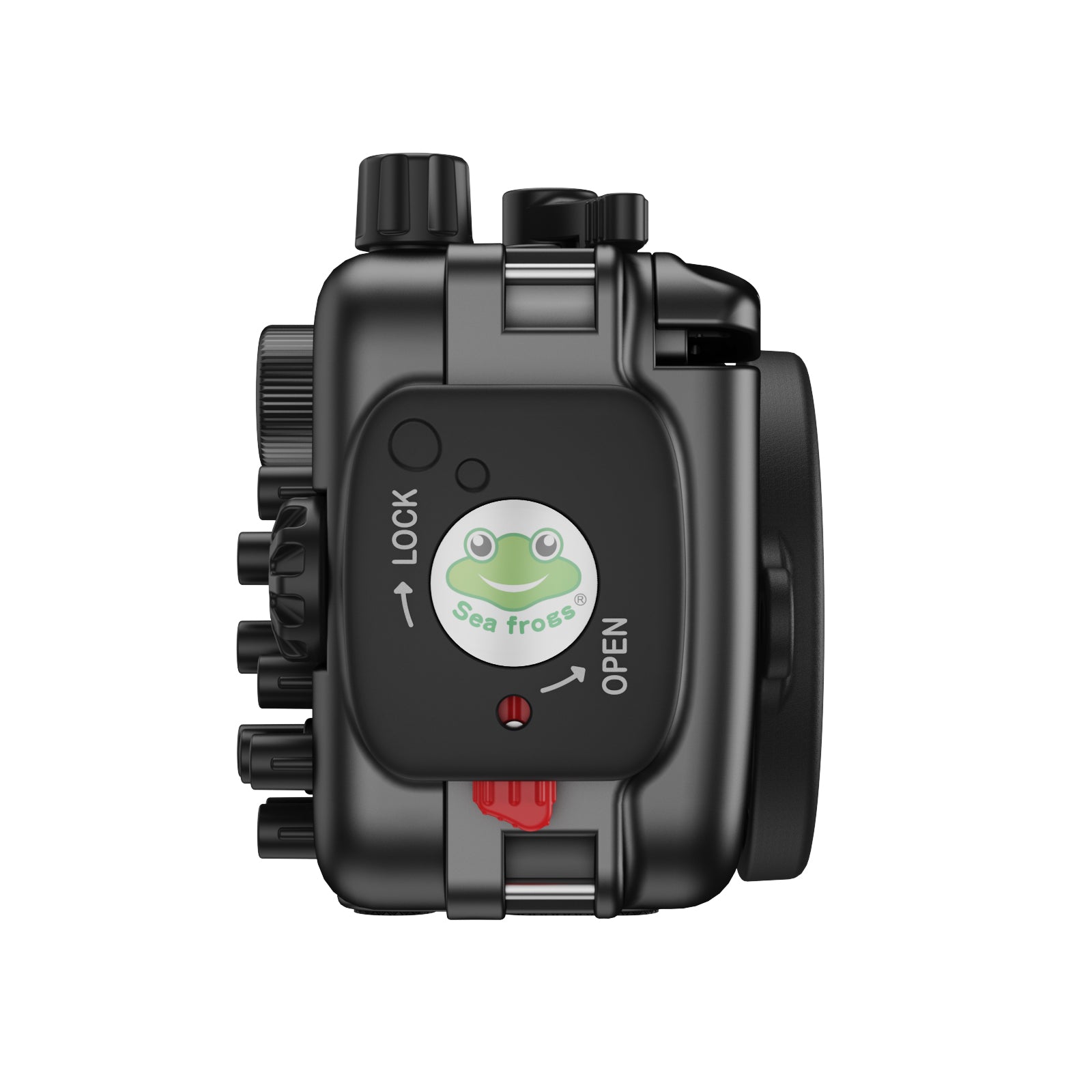 Frog Camera Sea Frogs 100M/328FT Aluminum Camera Housing For Olympus TG6 TG7 – Seafrogs