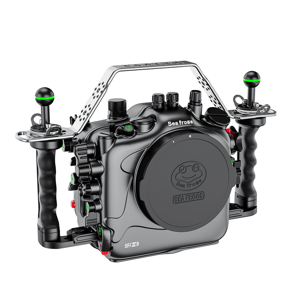 Sea frogs Aluminum Underwater Housing with Dome Port For Nikon Z9