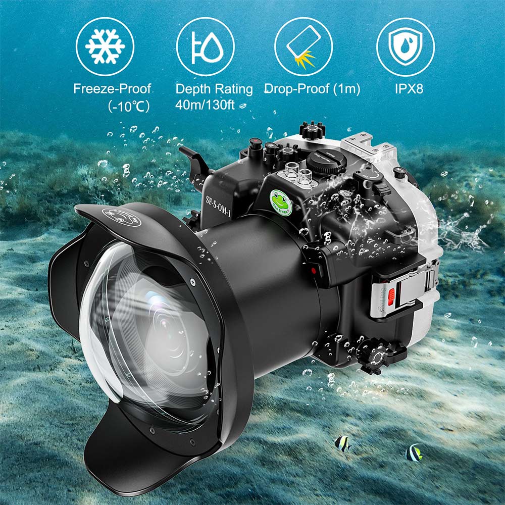 SEAFROGS Underwater Camera Housing For Olympus OM-1 – Seafrogs