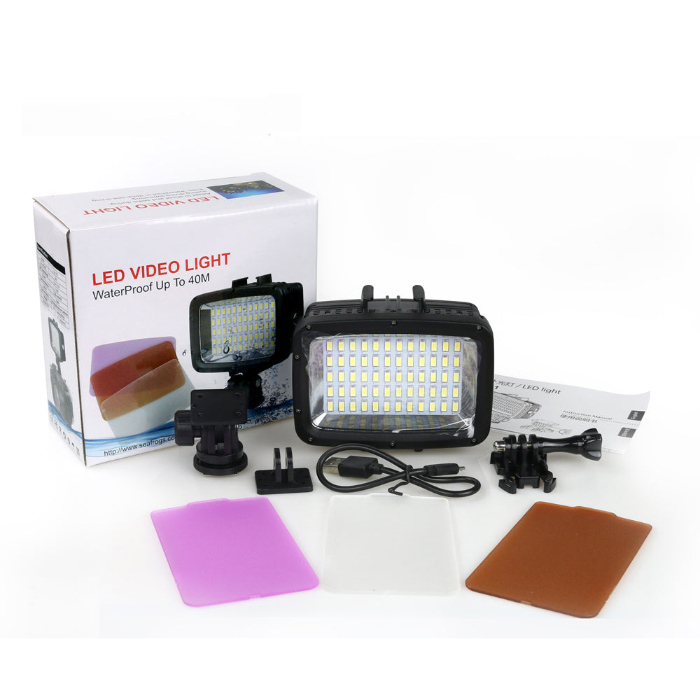 Sea Frogs SL-101 LED Video Licht für Mobiltelefon Actionkamera