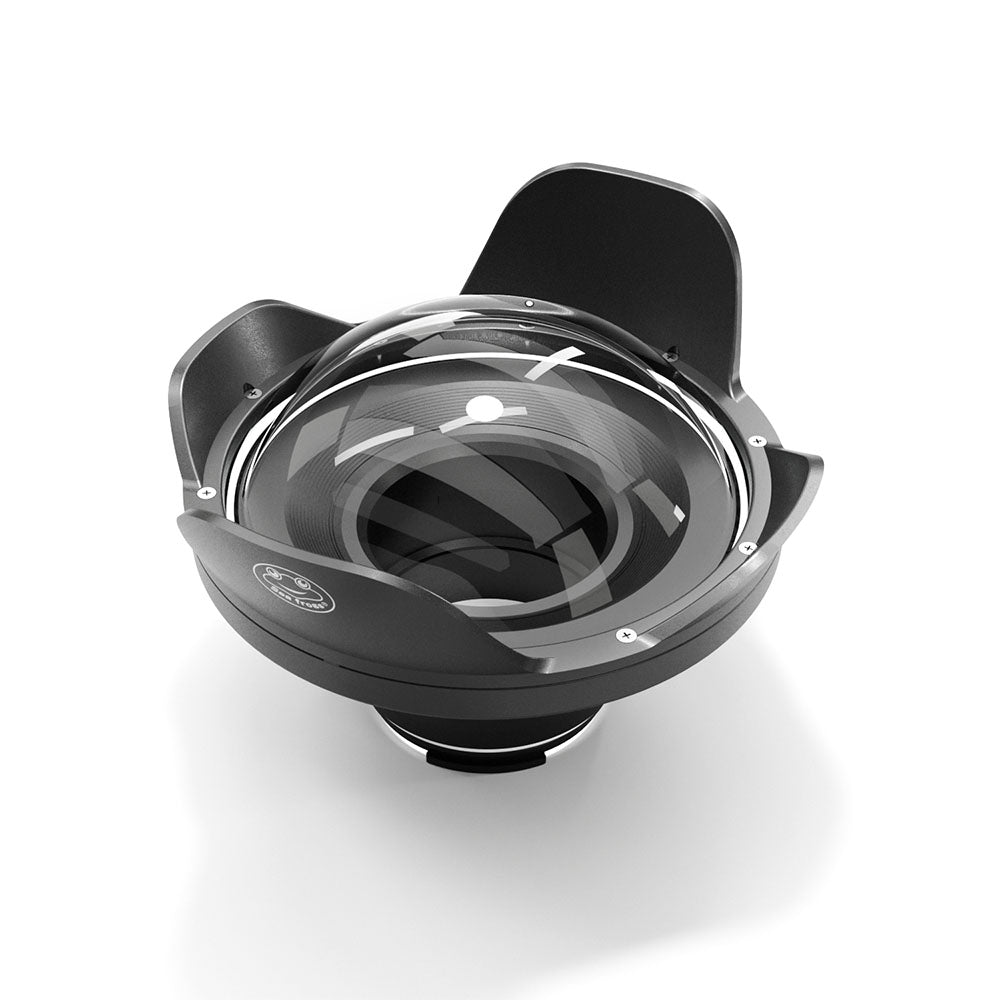 WA005-D-GL 15 cm optischer Glas-Dome-Port