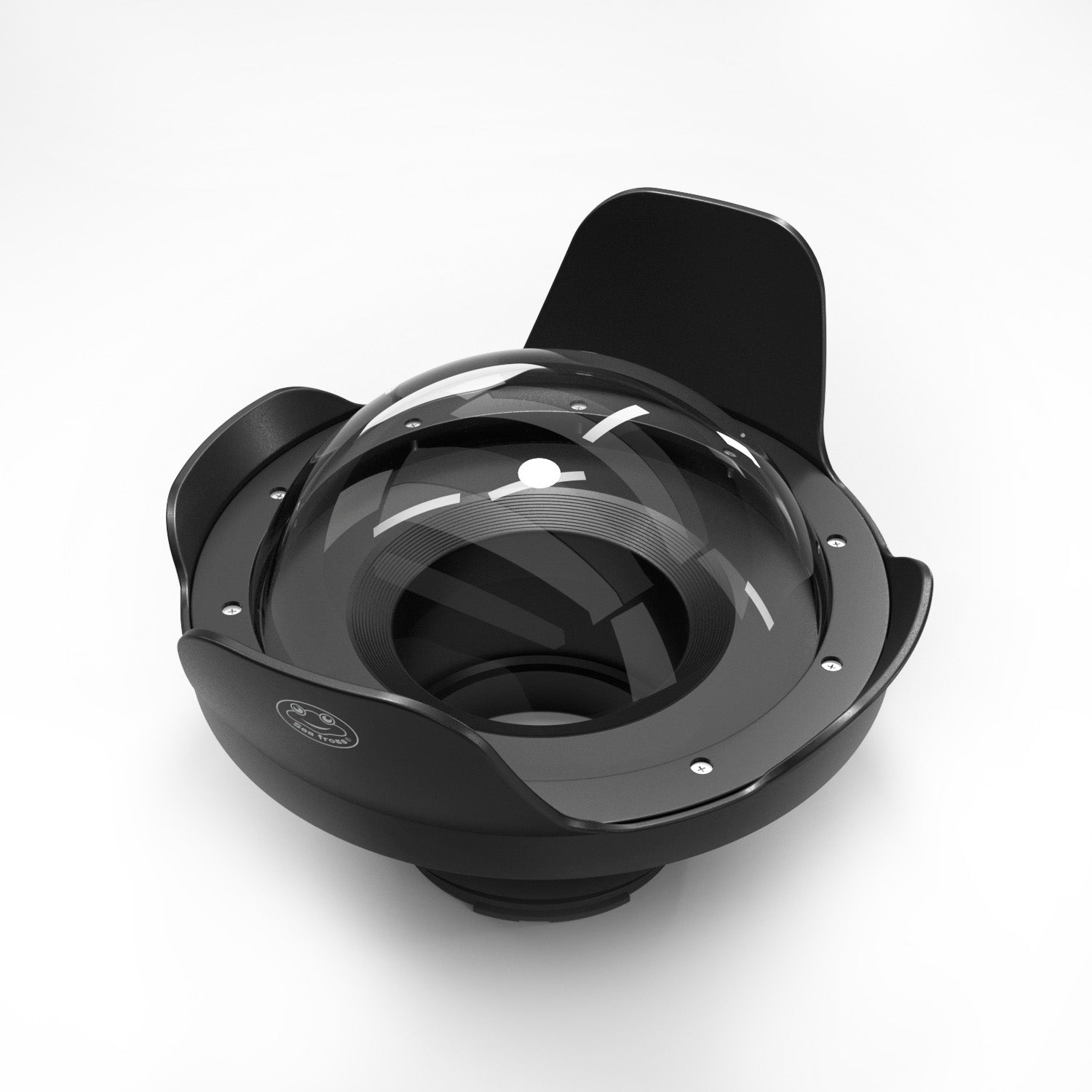 WA006-C-GL Kameragehäuse 20 cm optischer Glas-Dome-Port