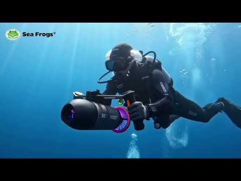SeaFrogs Underwater Scooter - Electric Diving Propulsion Device for Snorkeling & Scuba