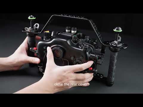 Sea frogs Aluminum Underwater Housing with Macro Port For Sony A7R VI