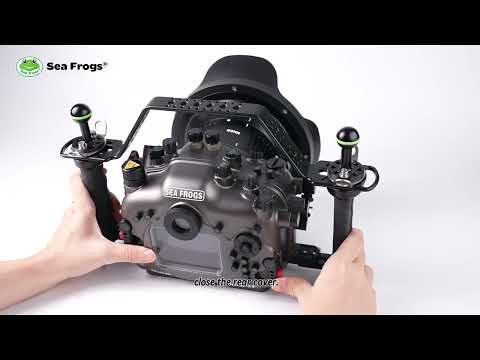 Sea Frogs Diving Aluminum Alloy Camera Underwater Housing For Sony A9 III