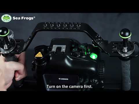 Seafrogs Aluminum Diving Underwater Camera Housing For Canon PowerShot V1